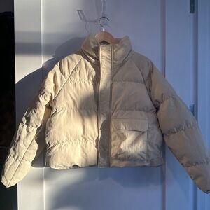 Jordan Brand Cream Puffer Jacket